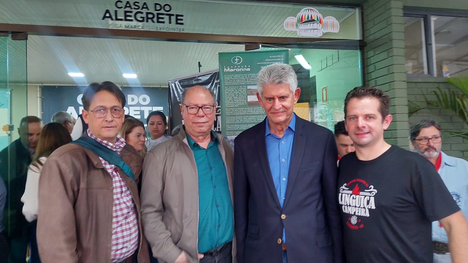 Deputado Afonso Motta também presente